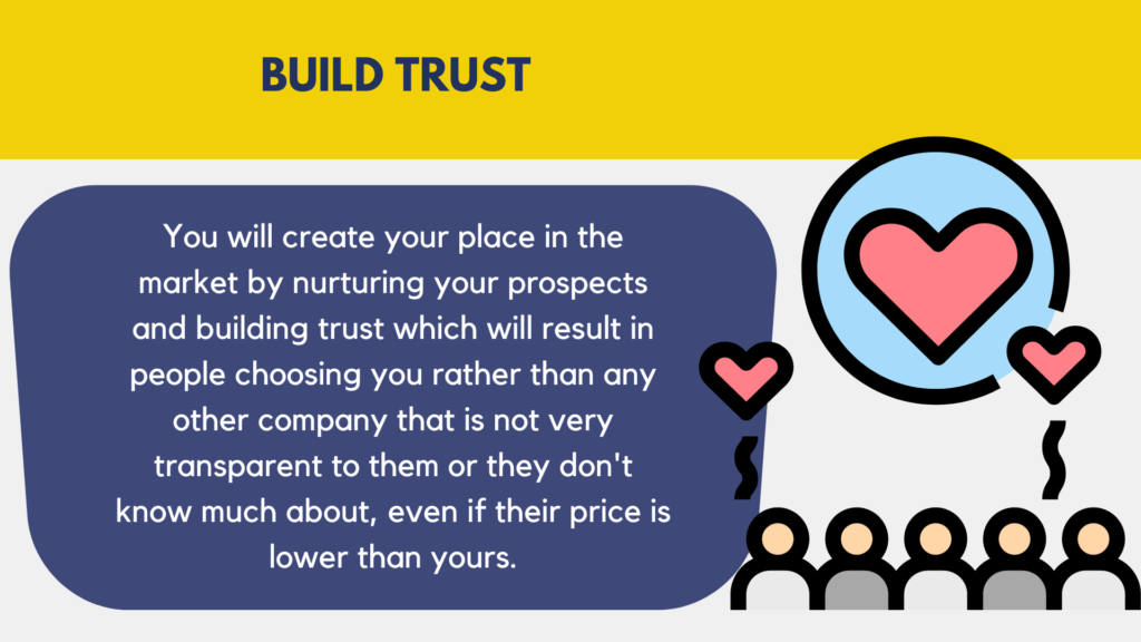 build trust with marketing