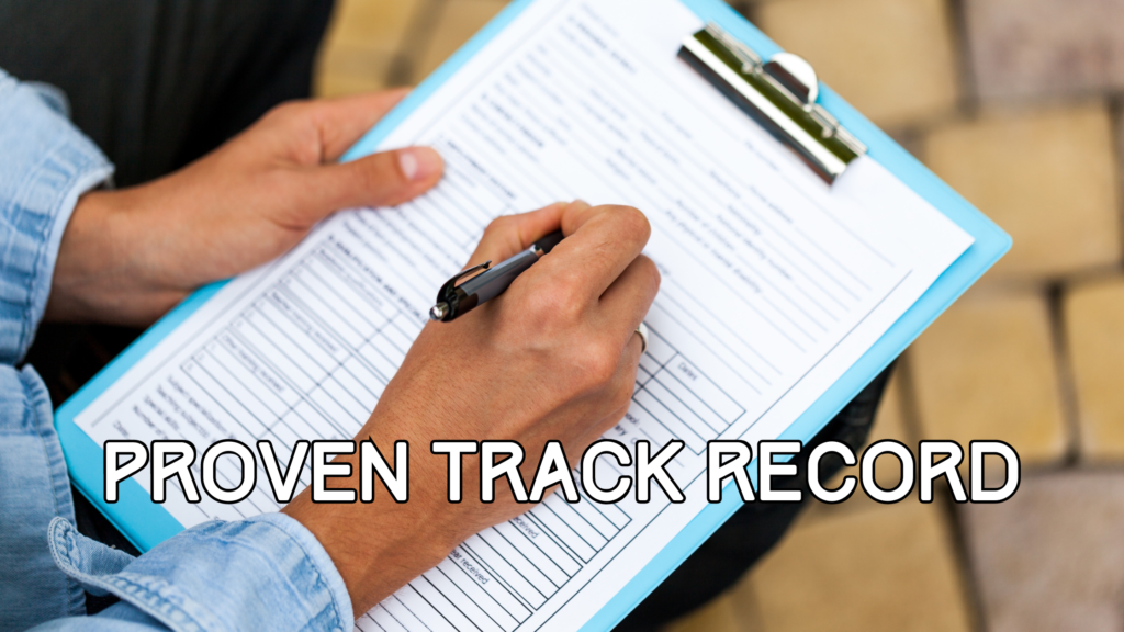 proven track record in digital marketing
