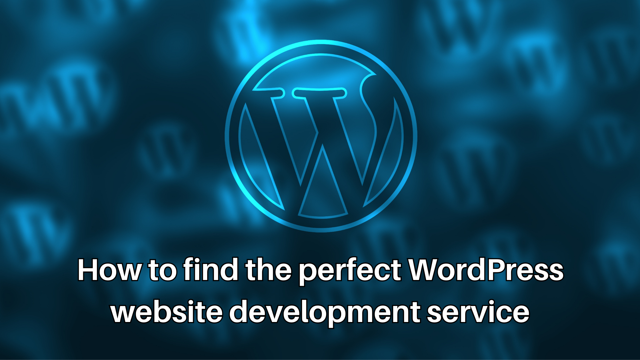 How to find the perfect WordPress website development service