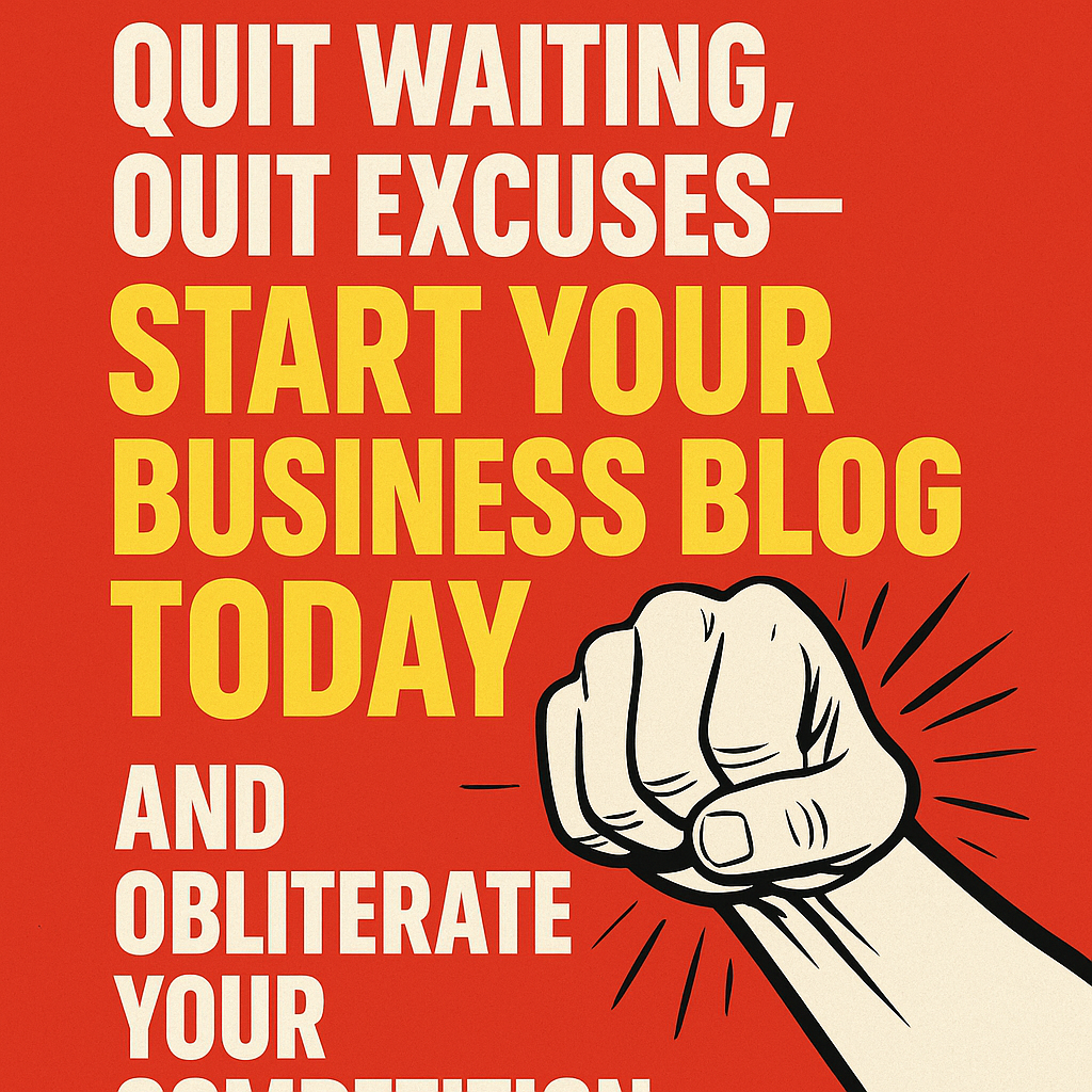 how to start your business blog