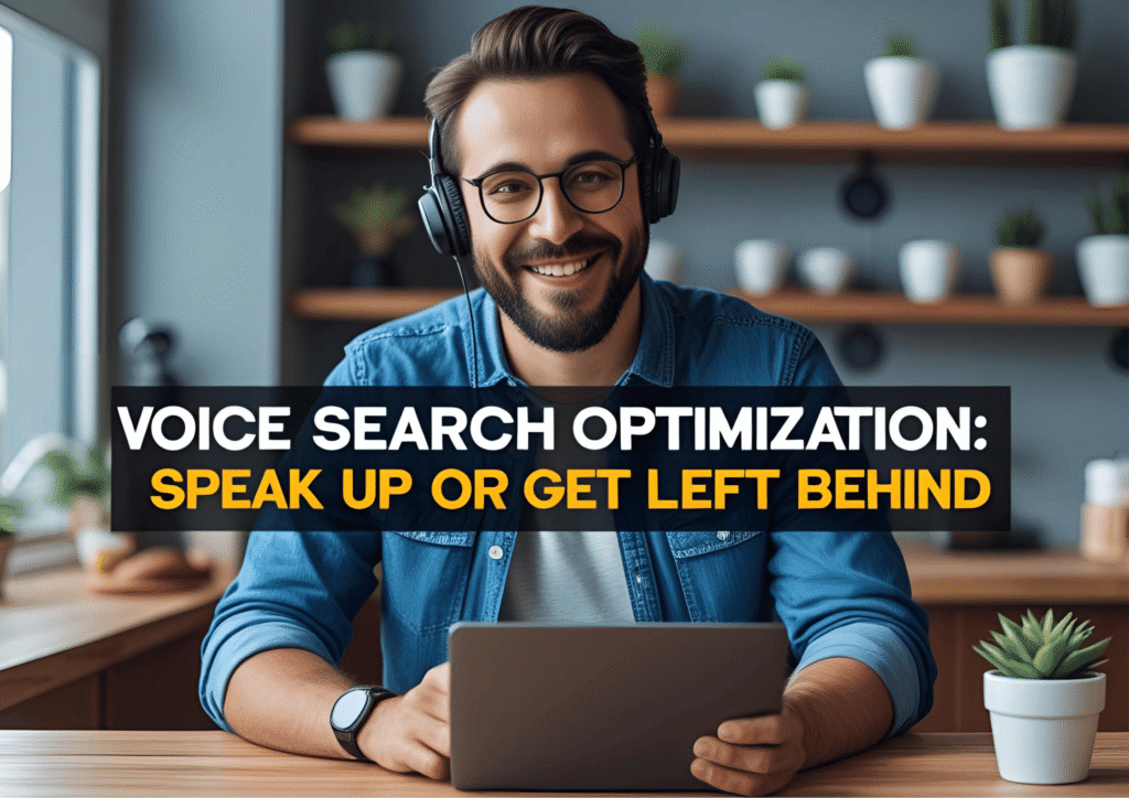 Voice Search Optimization: Speak Up or Get Left Behind