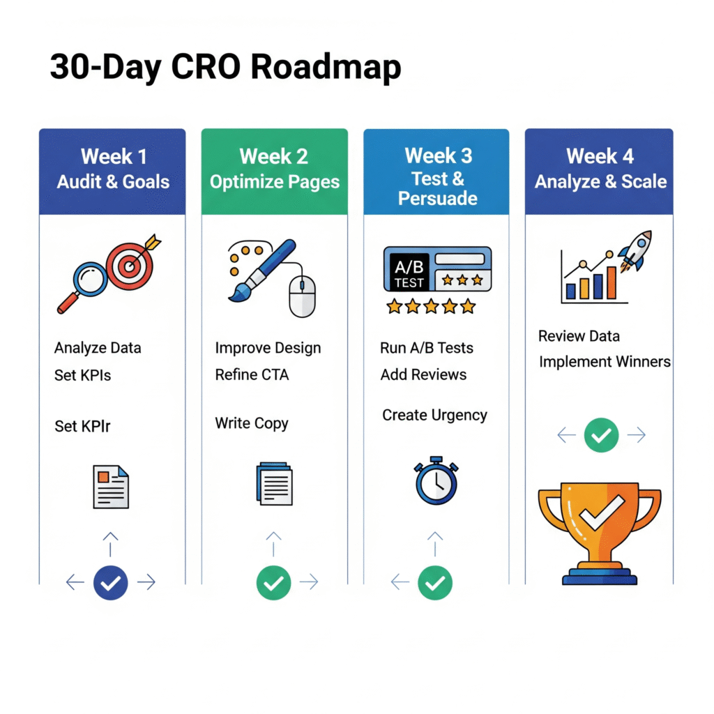 Your 30-Day CRO Action Plan