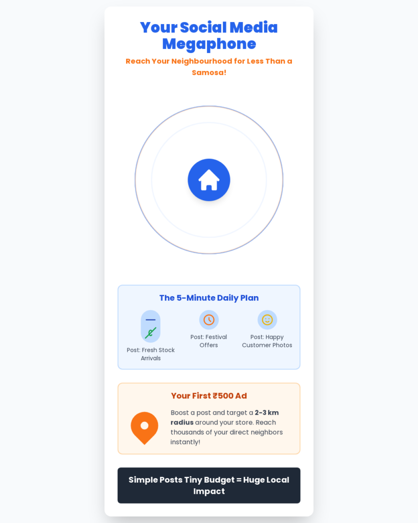 Your Social Media Megaphone: Low-Cost, High-Impact Local Marketing