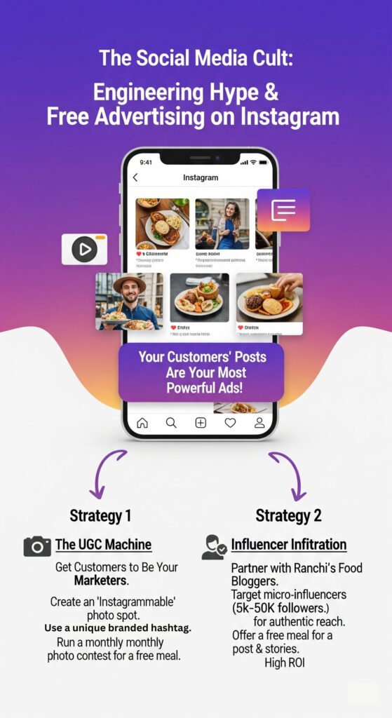 advertise your restaurant free on instagram