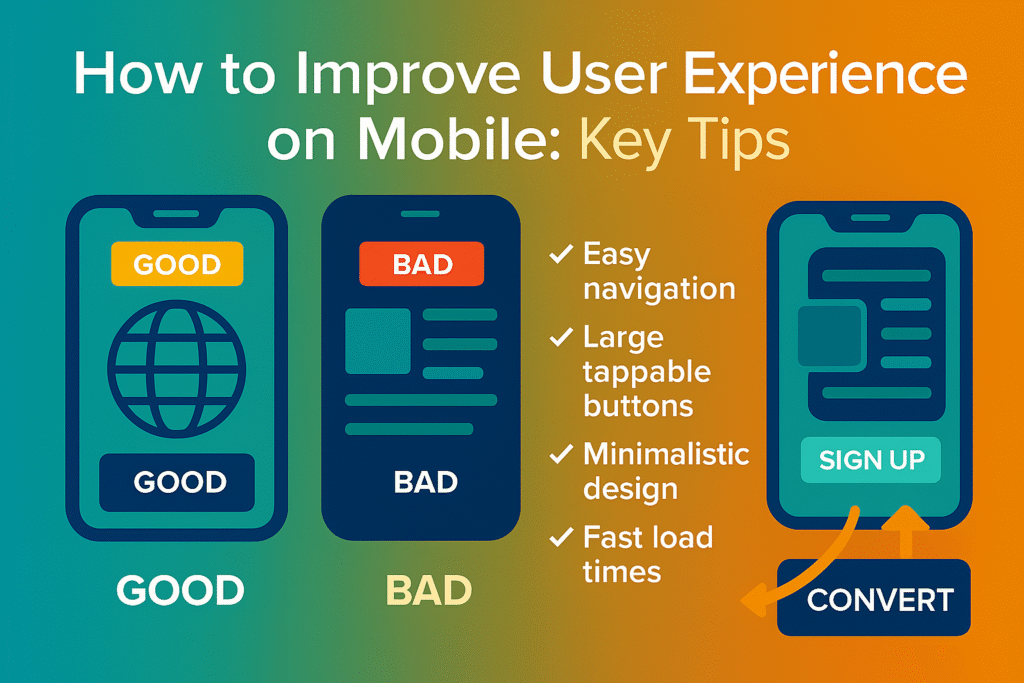 how to improve ui on mobile