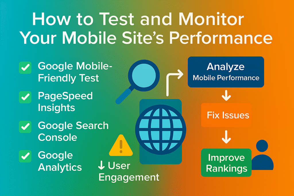 how to test and monitor your mobile sites performance