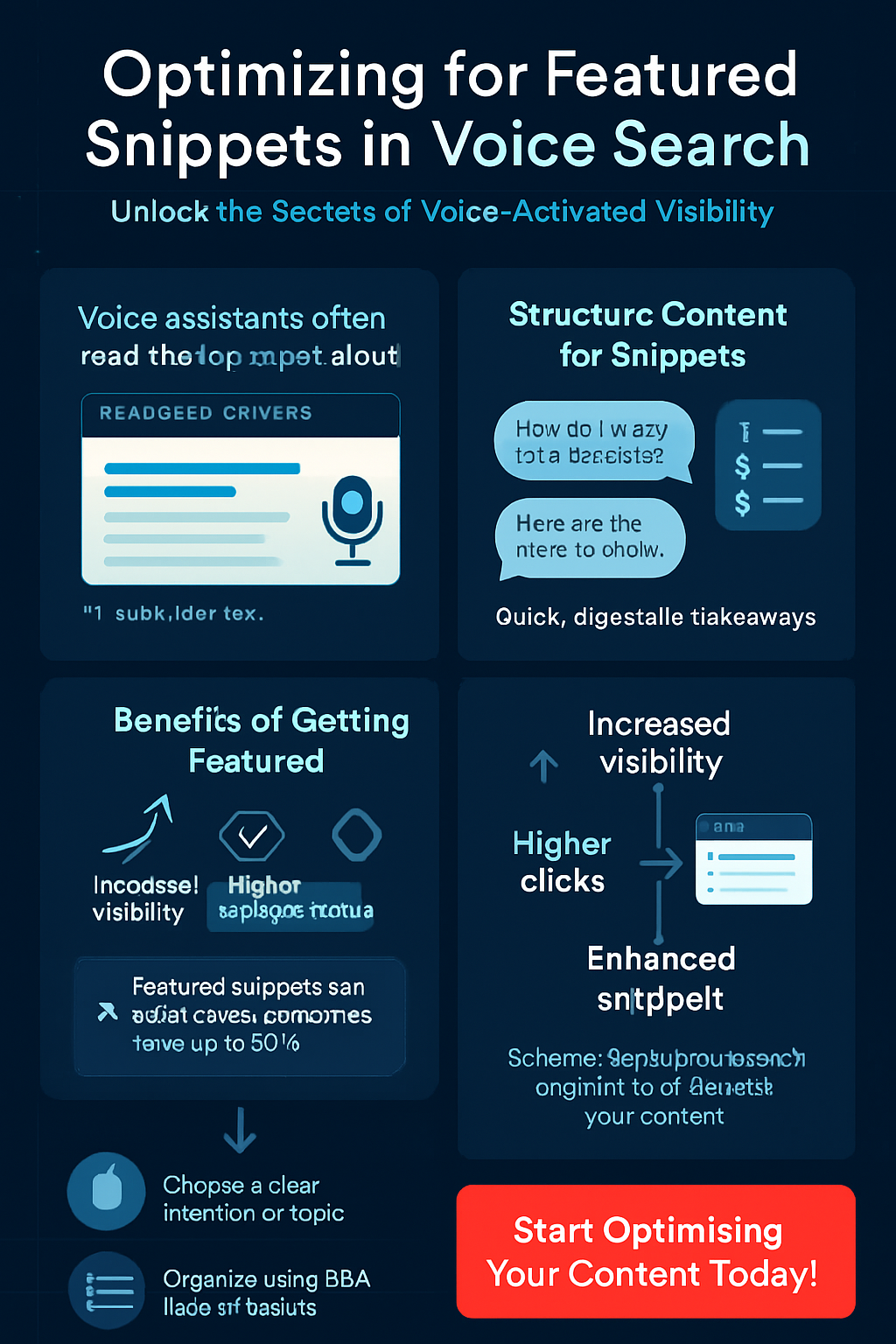 optimizing for featured snippets for voice search