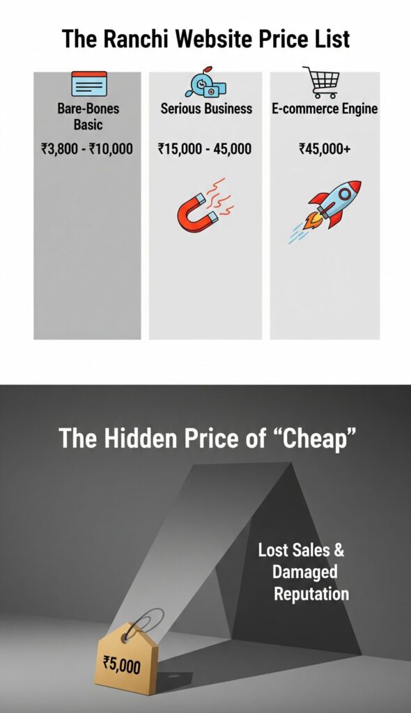 the Ranchi website price list